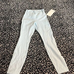 Lululemon align 25” pant size 4 very light blue